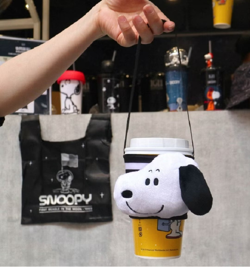 Pyramid International 【史努比】SNOOPY立體大頭毛絨杯提