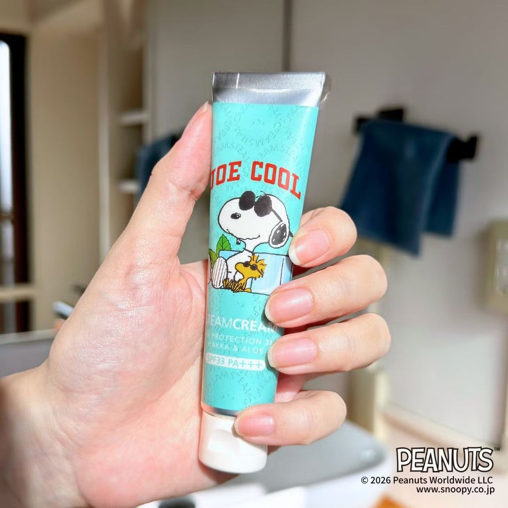 STEAMCREAM 1639 涼夏薄荷防曬蒸汽乳霜 史努比 輕巧版  SPF33 PA+++ 35g